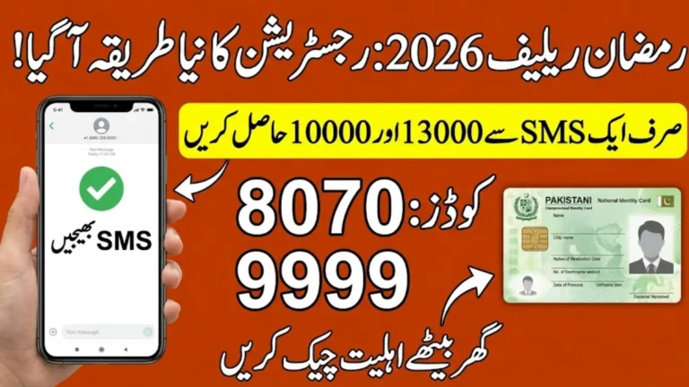 CM 8070 and PM 9999 Ramzan Relief Package 2026 Eligibility Criteria For Registration
