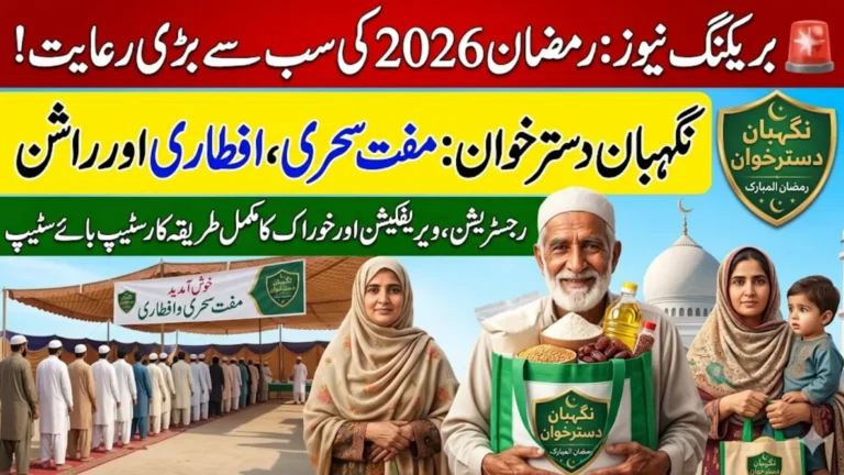 Nighaban Dastarkhawan Free Sehri And Aftayari In Ramzan Full Details Step By Step 2026
