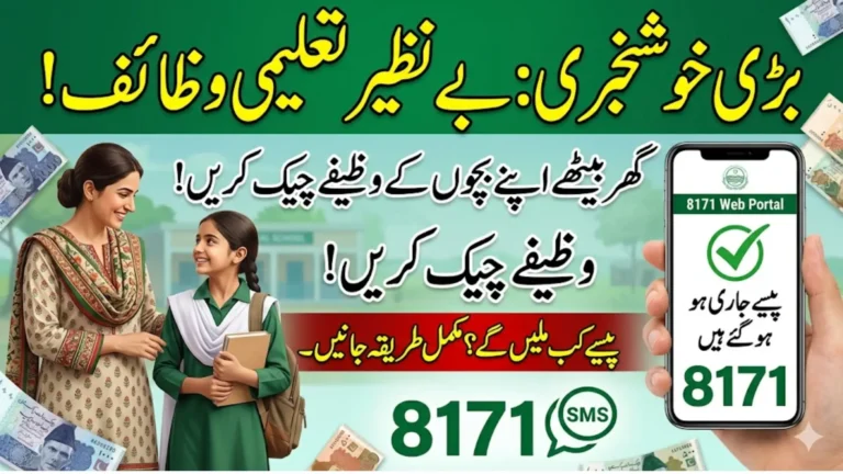 Benazir Taleemi Stipends New Updates Check Your Payment Online