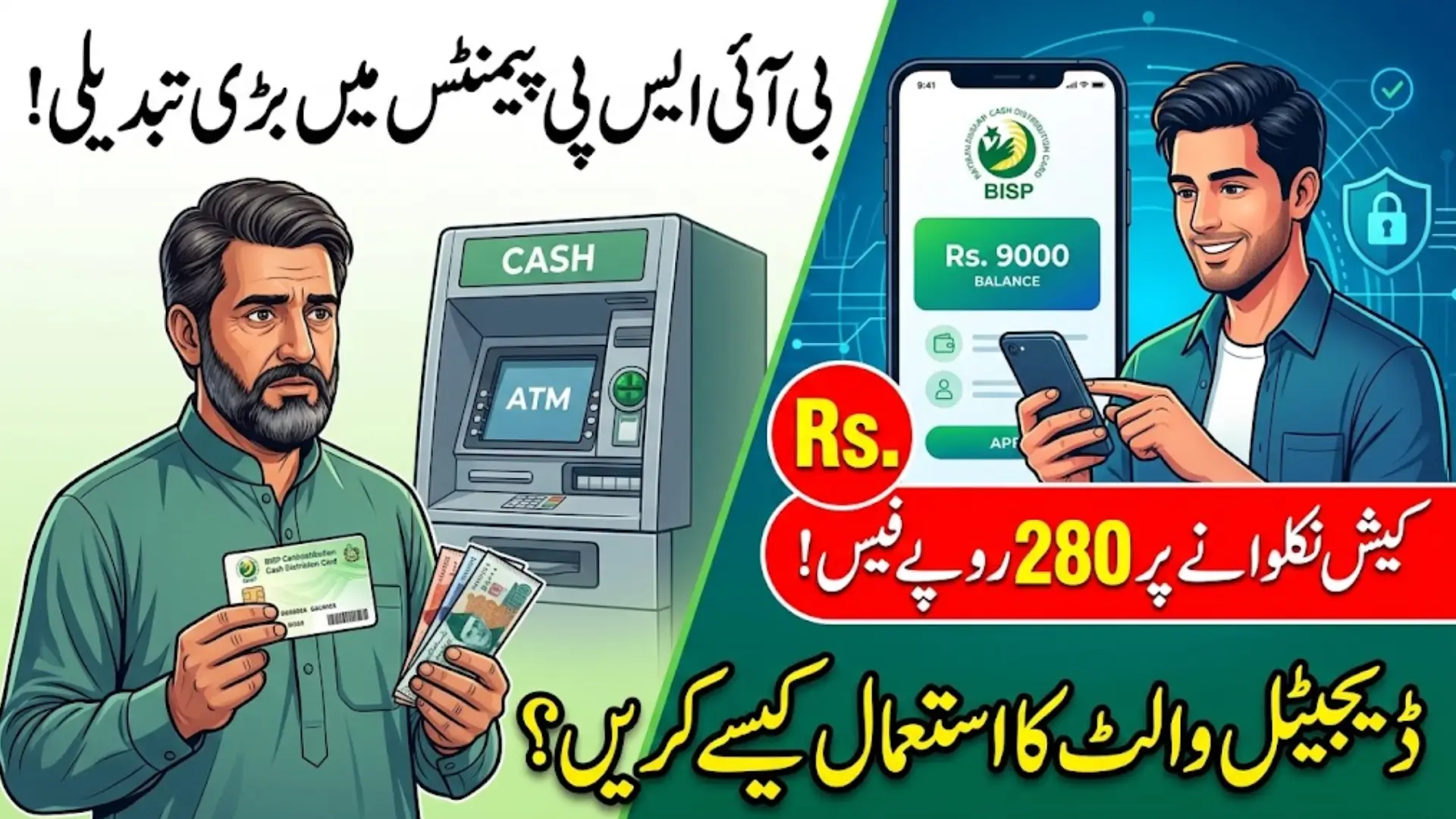 BISP Digital Wallets SBP: Check Digital Wallet Cash Withdrawal Charges