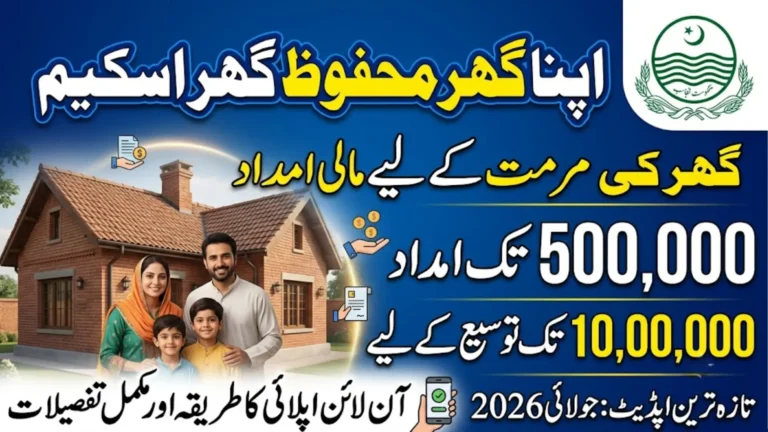 Apna Ghar Mehfooz Ghar Online Apply Via Easy Method