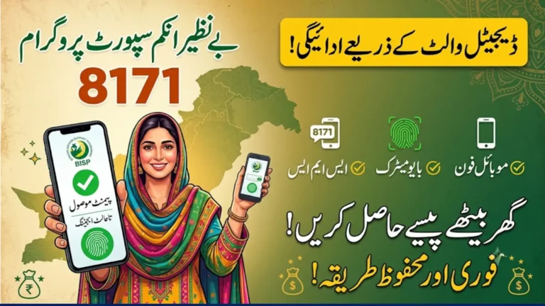 BISP 8171 Digital Wallet Payments Pakistan Check Full Details
