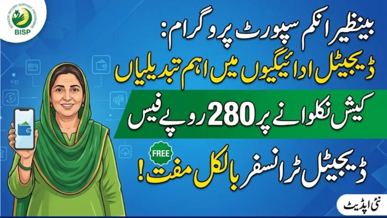BISP Beneficiaries Will Face Charges for Digital Wallet Cash Withdrawals
